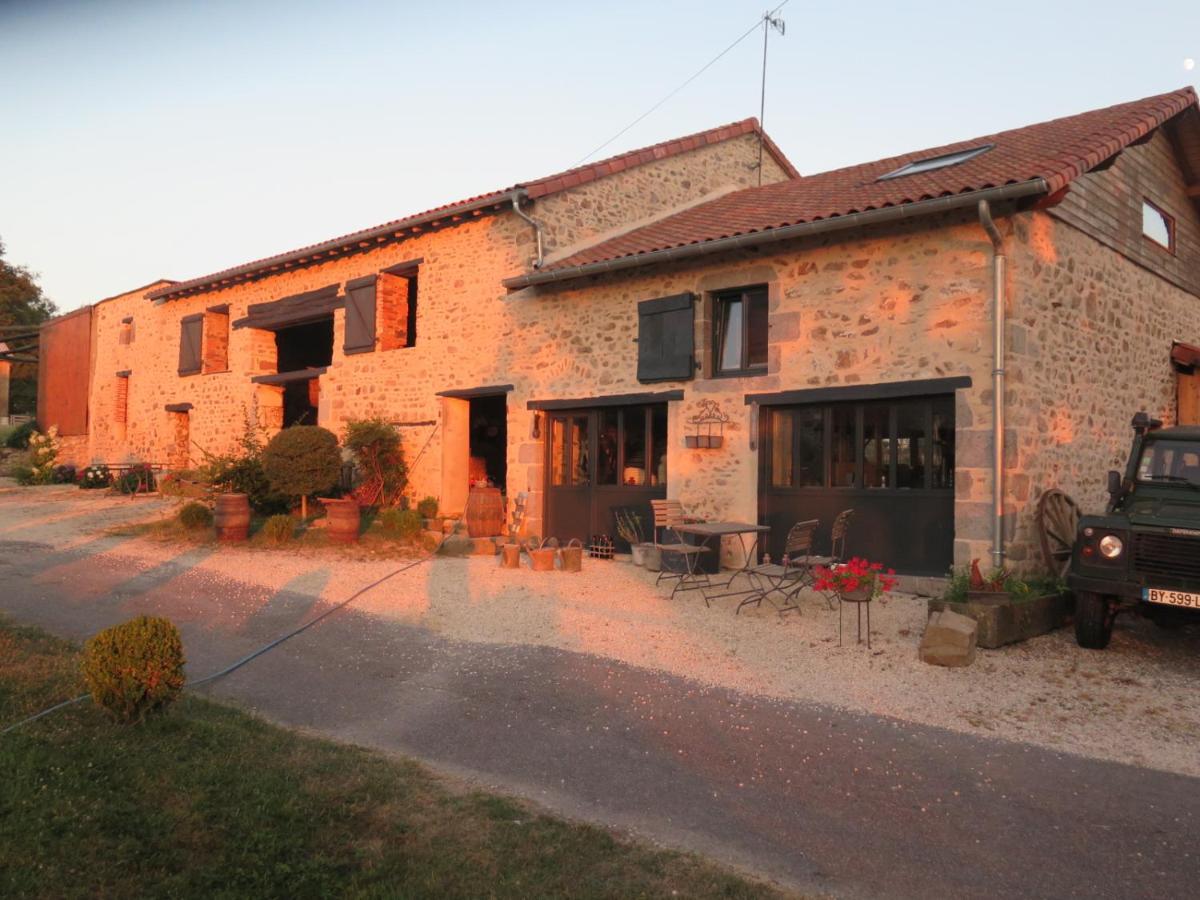 La Ferme De Pomereix Le Dorat Exteriér fotografie